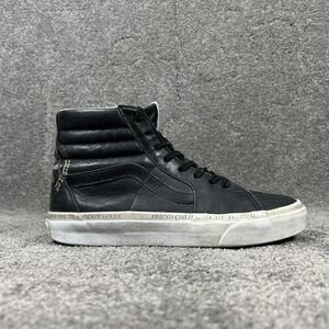 Vans Sk8-Hi Divine Energy Women's Size 8.5 Black White Athletic Skate Shoes Used